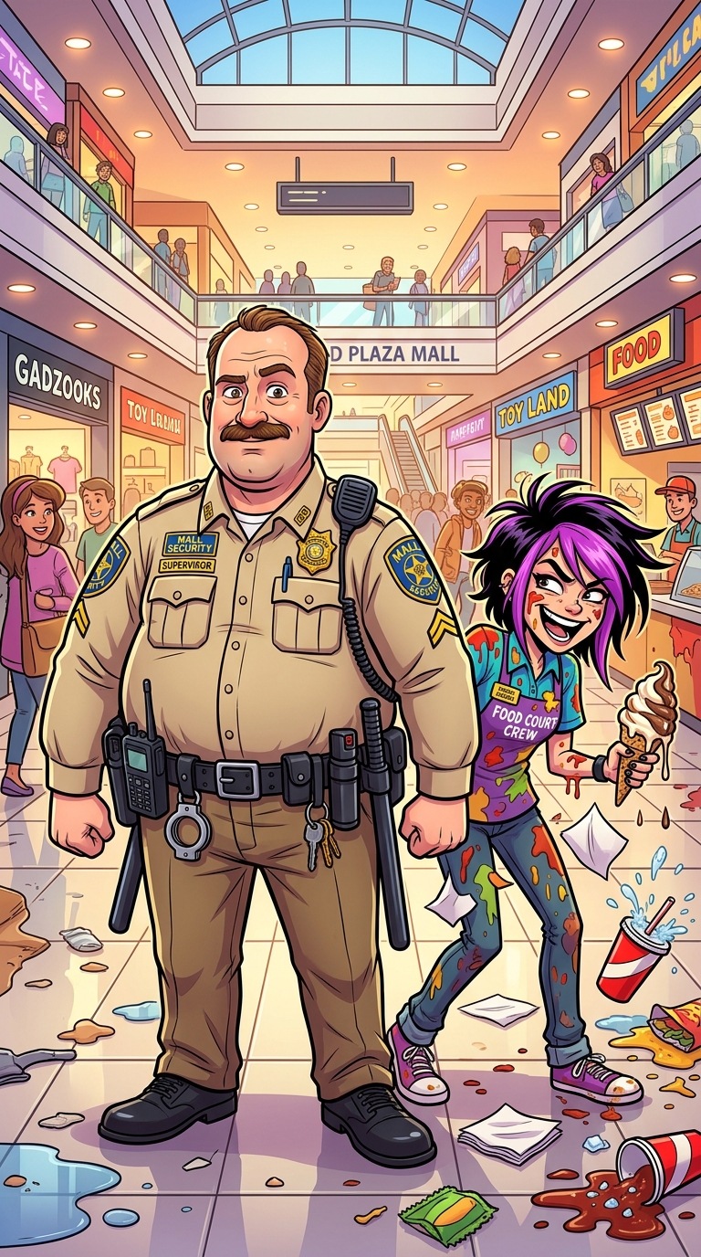 Mall Cop Time Loop