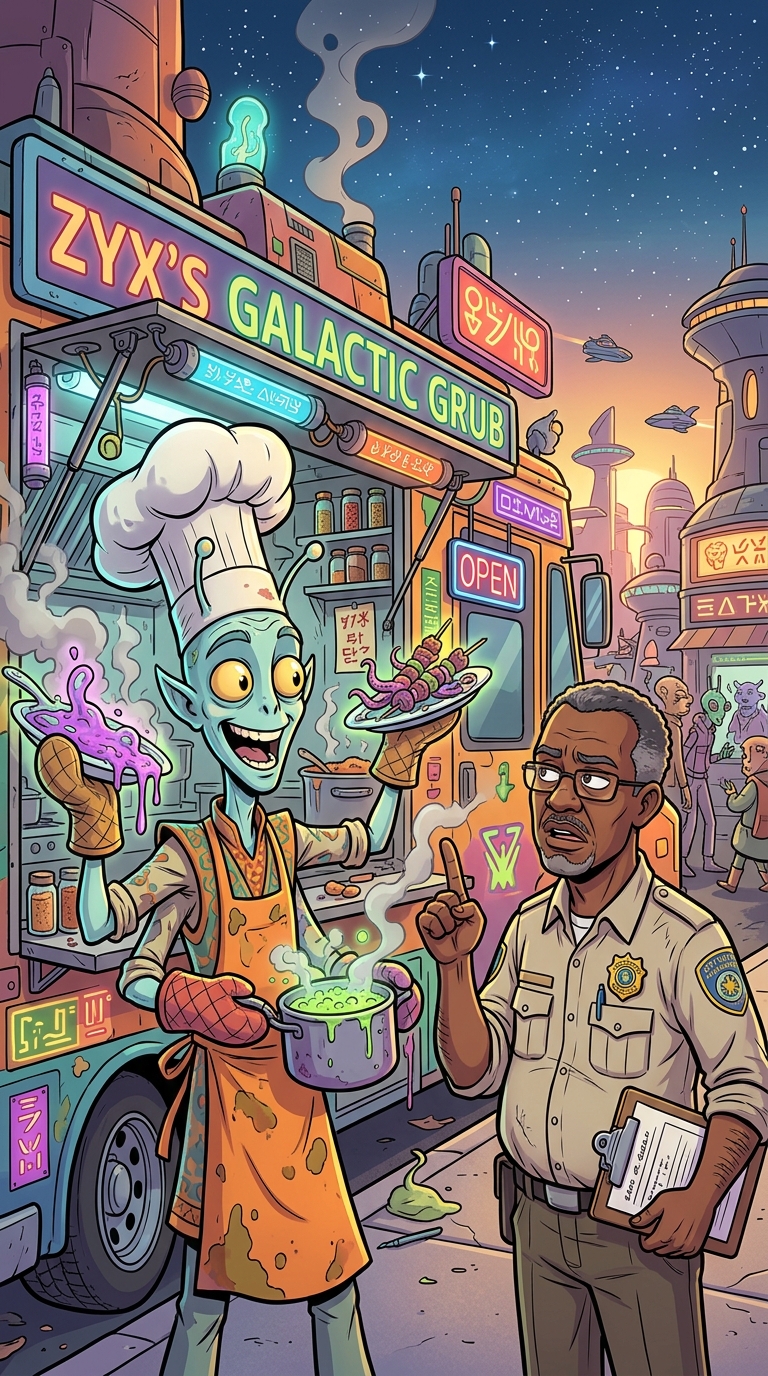 Alien Food Truck Fiasco
